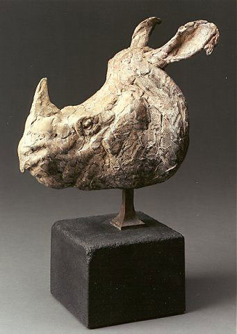 Carlson - Asian One-horned Rhino Head